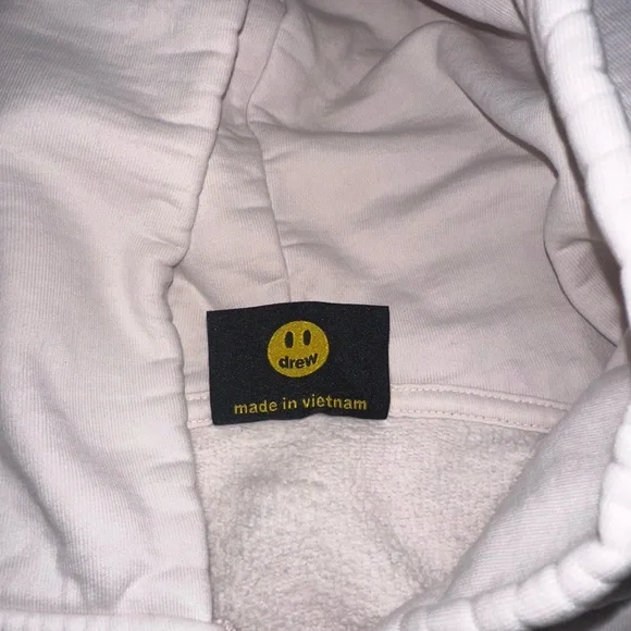 Dinodrew Zip-Up Hoodie Jacket - Pale Pink - Picture 6 of 8